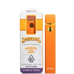 Georgia Peach | Dabwoods Disposable Premium Cannabis : 1 Gram